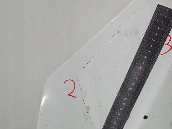 Framhuv Fiat Doblo I Lift 05-10 Vit IMPRK1381789 image 5