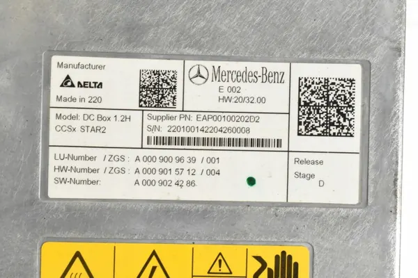 Conversor de tensão OEM A0009009639 Mercedes EQB image 4