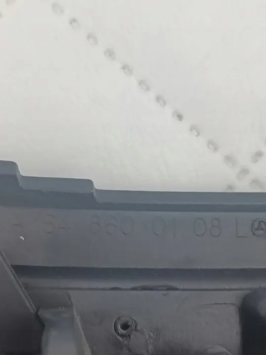 MERCEDES ML W164 2005-11 Tapa de lavaparabris izquierda A1648600108 image 5