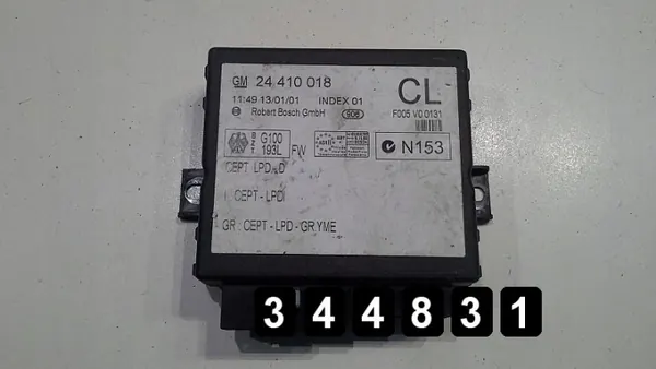 ECU Opel Astra d'occasion OEM AM-344831 image 2