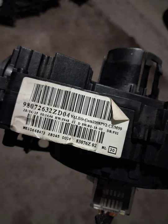 Citroen C4 Grand Picasso II Schakelaar 98072632zd04 image 4