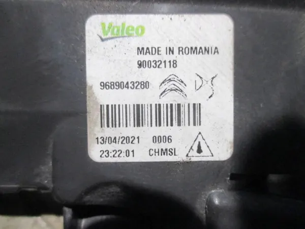 Opel Corsa F 2022 Stop-valo OEM 9689043280 image 4