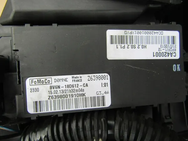Caixa do núcleo do aquecedor OEM BV6N-18D612-CA Ford image 3