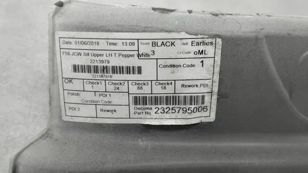 OEM 114129-10 Bas de caisse gauche pour MINI Cooper F56 JCW image 7