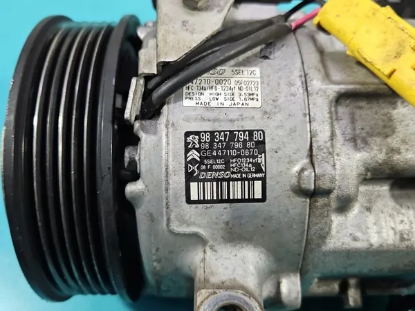 OEM 9834779480 AC-compressor voor Peugeot 3008 II 1.5 HDi image 7