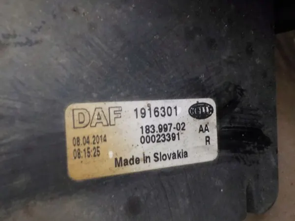 Farol Dianteiro Direito DAF OEM 1835875 - Usado image 7