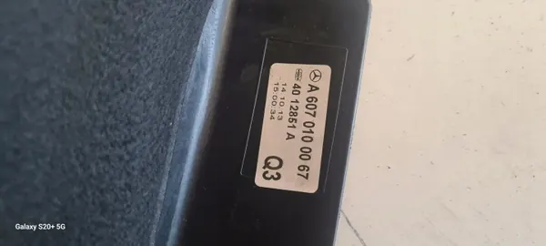 Mercedes Moottorikansi OEM 6070100067 W246 image 3