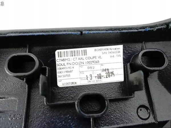 Audi OEM 65739612 Dörr Armstöd Vänster Fram Läder image 4