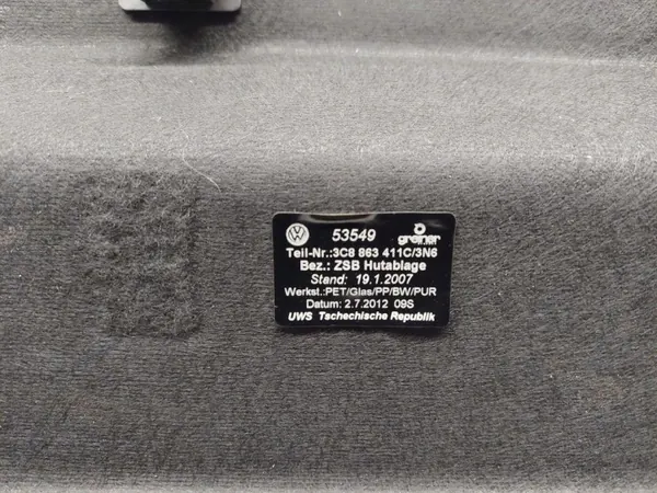 VW CC Kofferraumablage OEM 3C8863411C - Gebraucht image 3