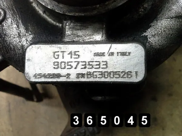 Turbocompressor Saab OEM AM-365045 para 9-3 1998 image 2