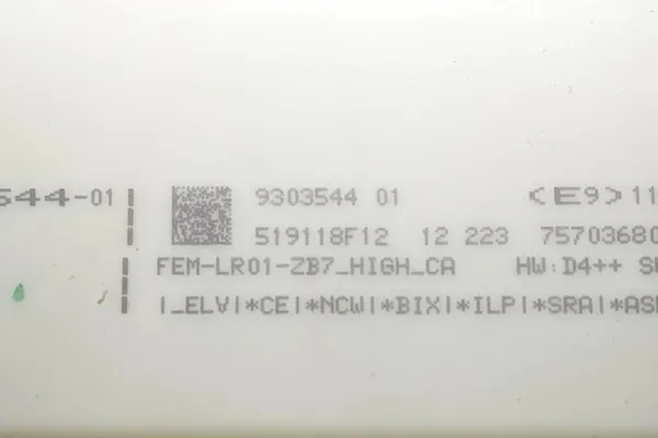 BMW Tändningsset OEM 9303544 för 3-serien F30/F80 image 8