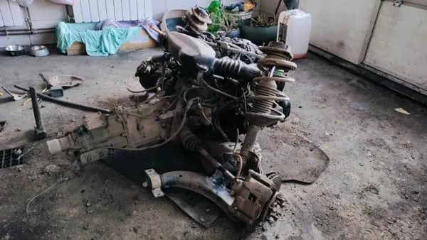 Moteur Subaru EJ22E 2.2L - Pièce OEM d'occasion image 4