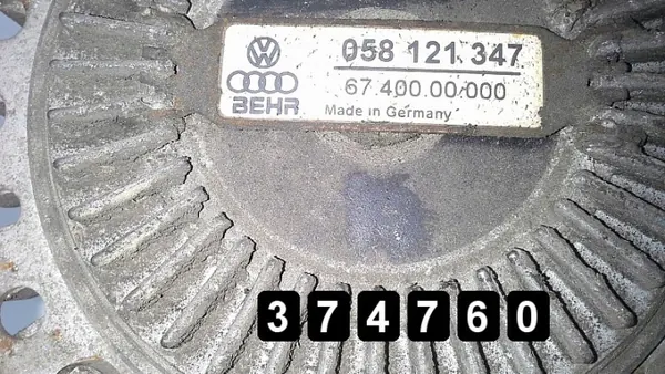Audi Visceuze Ventilatorkoppeling OEM AM-374760 Gebruikt image 3