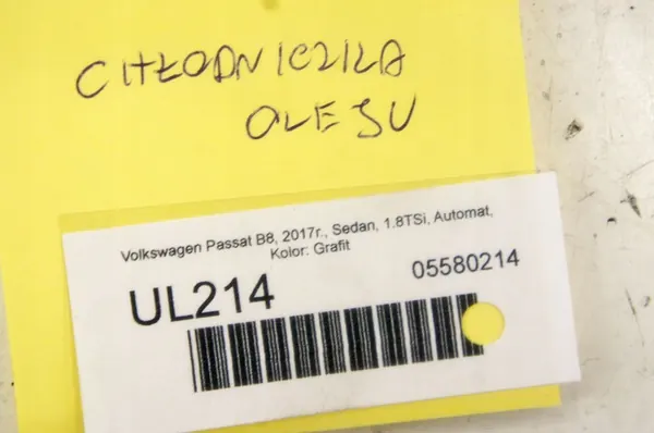 UL214 VW Passat B8 1.8TSI Ölkühler 09G409061E image 6