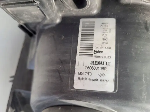 Vasen Ajovalo 260603106R Renault Clio 3 image 5