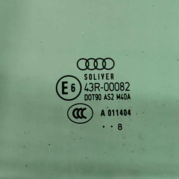 Vasen takasivuikkuna OEM 8H0845299 Audi A4 Cabrio image 5