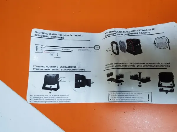Lampe de travail LED Lazer Utility 45 12V/24V 45W image 4