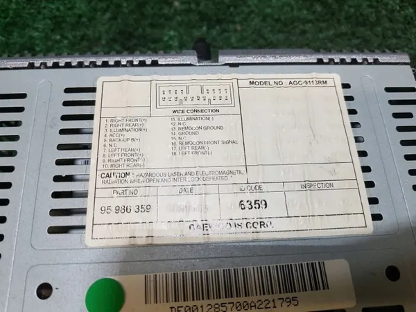 Gebrauchtes Chevrolet Spark II Radio OEM 95986359 image 5