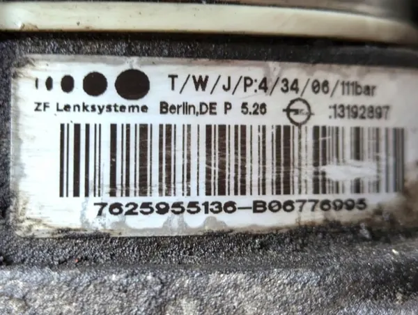 Stuurbekrachtigingspomp Opel Zafira B Astra H 1.9 CDTI image 4