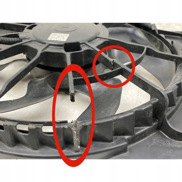 Kylfläkt Hyundai Kona Ioniq Elektrisk Kia Niro EV 25385-G2000 image 7