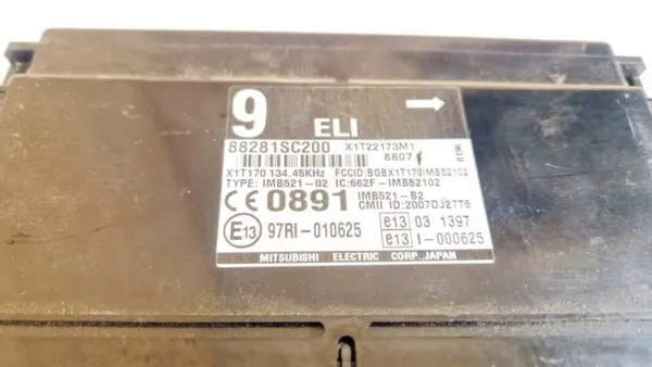 Ordinateur d'immobilisation OEM 88281SC200 Subaru Forester image 3