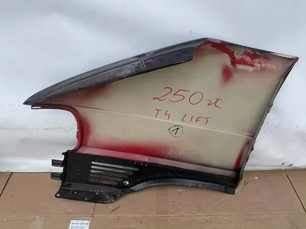 VW TRANSPORTER T4 LIFT 96- Främre Höger Skärm Svart OEM image 10