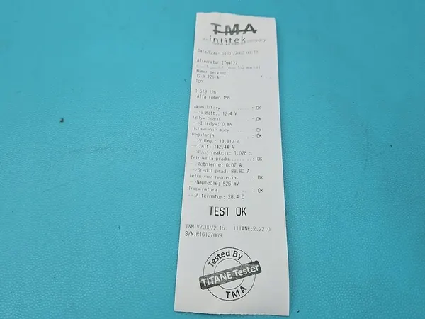 Vaihtovirtageneraattori Alfa Romeo 156 1.9 JTD OEM 46809068 image 6