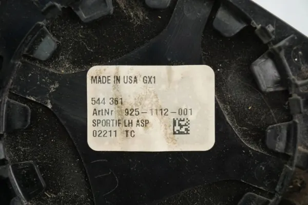 Insert Miroir Gauche OEM 544361 pour VW Passat B7 image 4