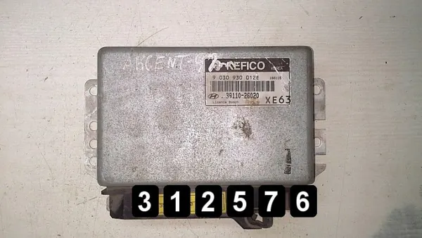 Hyundai ECU OEM AM-312576 voor Accent 1993 image 2