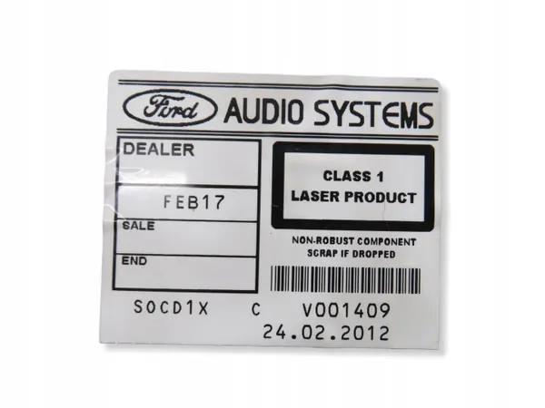 Panneau radio Ford OEM BS7T18C939FC pour S-Max/Mondeo image 5
