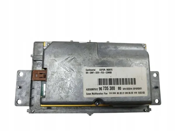 Écran GPS OEM 9673538880 pour Citroen DS3 image 3