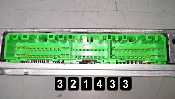 ECU Mazda OEM AM-321433 para 323p 1998 image 3