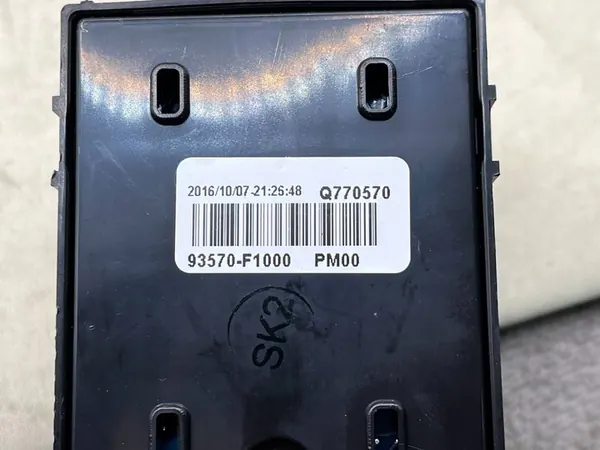 Fönsterkontrollbrytare Kia Sportage 93570F1000 image 3