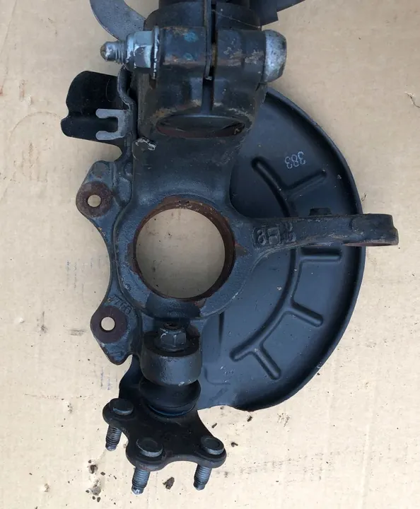 Skoda Fabia 2 Mozzo anteriore destro 6Q0407256S Ammortizzatore 6Q0413031BL image 5