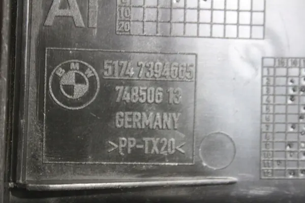 Remluchtkanaal BMW 5 G30 G31 G32 OEM 51747394665 image 4