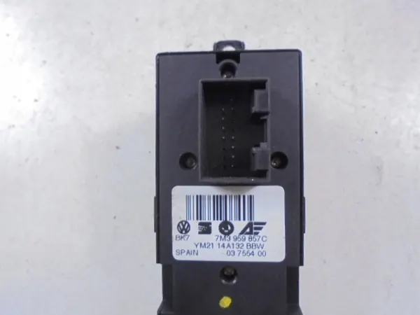 Raam schakelaar voorzijde links SEAT ALHAMBRA I 00-10 OEM 7M3959857C image 2