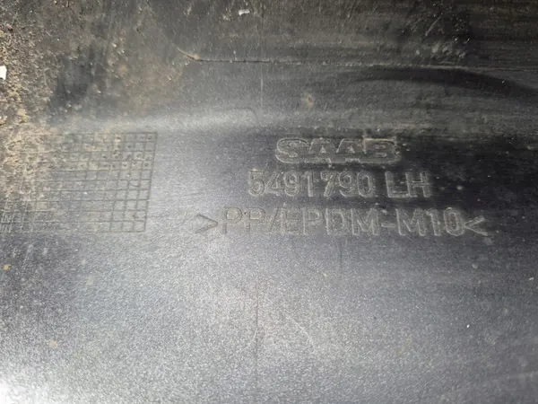 Saab 9-5 Linke Türschwellerleiste OEM 5491790 image 4