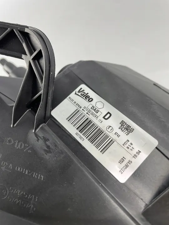 Farol Dianteiro para Citroen Berlingo 2008-2012 Direito 043779 image 4