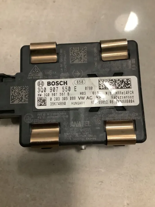 Sensor radar OEM 3Q0907550E para VW Passat B8 image 5