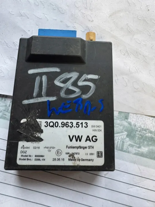 AUDI A6 A7 A8 Webasto Moduuli 4H0963271 E OEM 258676 image 2