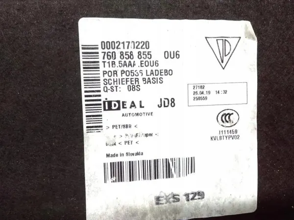 Porsche Cayenne Kofferraumteppich OEM 760858855 image 7