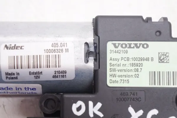 Takluckemotor OEM 31442109 för Volvo XC60 I image 3