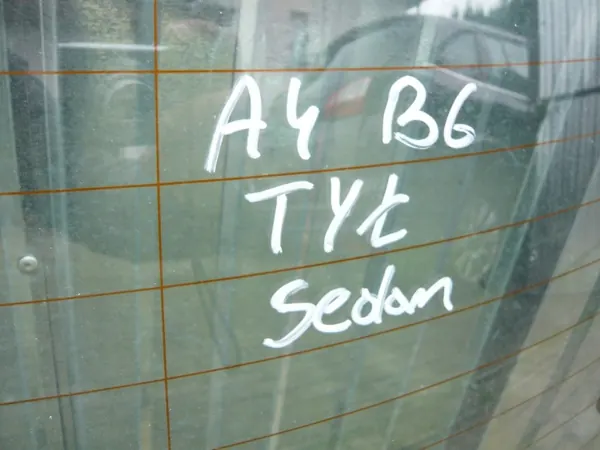 Achterruit OEM Szyba tylna Audi A4 B6 sedan image 3