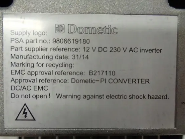 Convertisseur de Puissance Peugeot 308 T9 OEM 9806619180 image 8