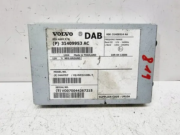 Volvo Radion Viritinmoduuli OEM 31409514 - Käytetty image 2