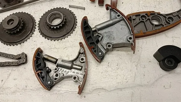 Kamrem Spännare Audi A6 C6 A4 B7 2.7 TDI 079109570AP image 2