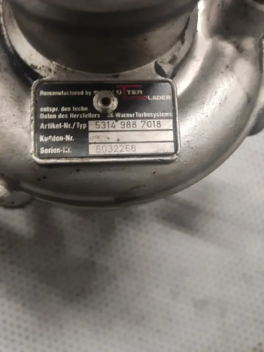 Turbocompresor Volkswagen T4 2.5 image 2