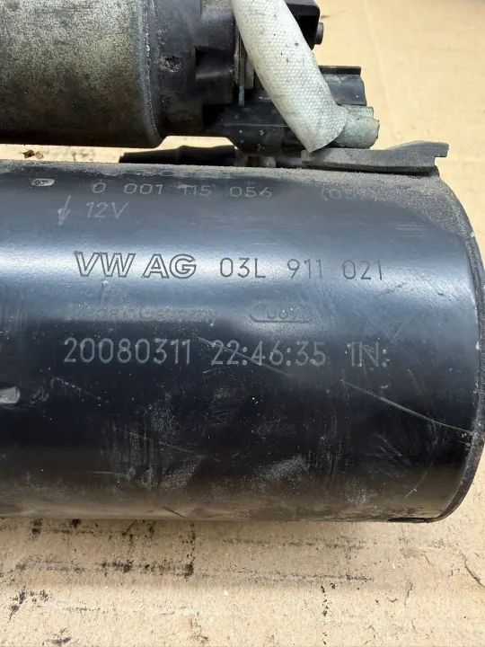 Motor de arranque OEM 0001115056 para Audi A4 B8 - Usado image 3