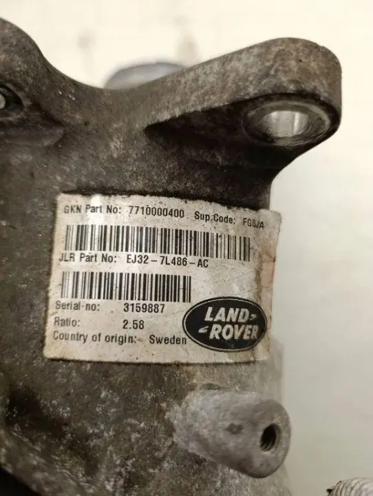 Front Differential LAND ROVER RANGE ROVER EVOQUE L538 EJ327L486AC 2.0L image 5