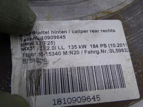 OEM 6790362 Achter remschijf 330mm voor BMW X3 F25 image 6